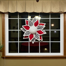 Load image into Gallery viewer, Harlequin Christmas Poinsettia Fabric and Felt
