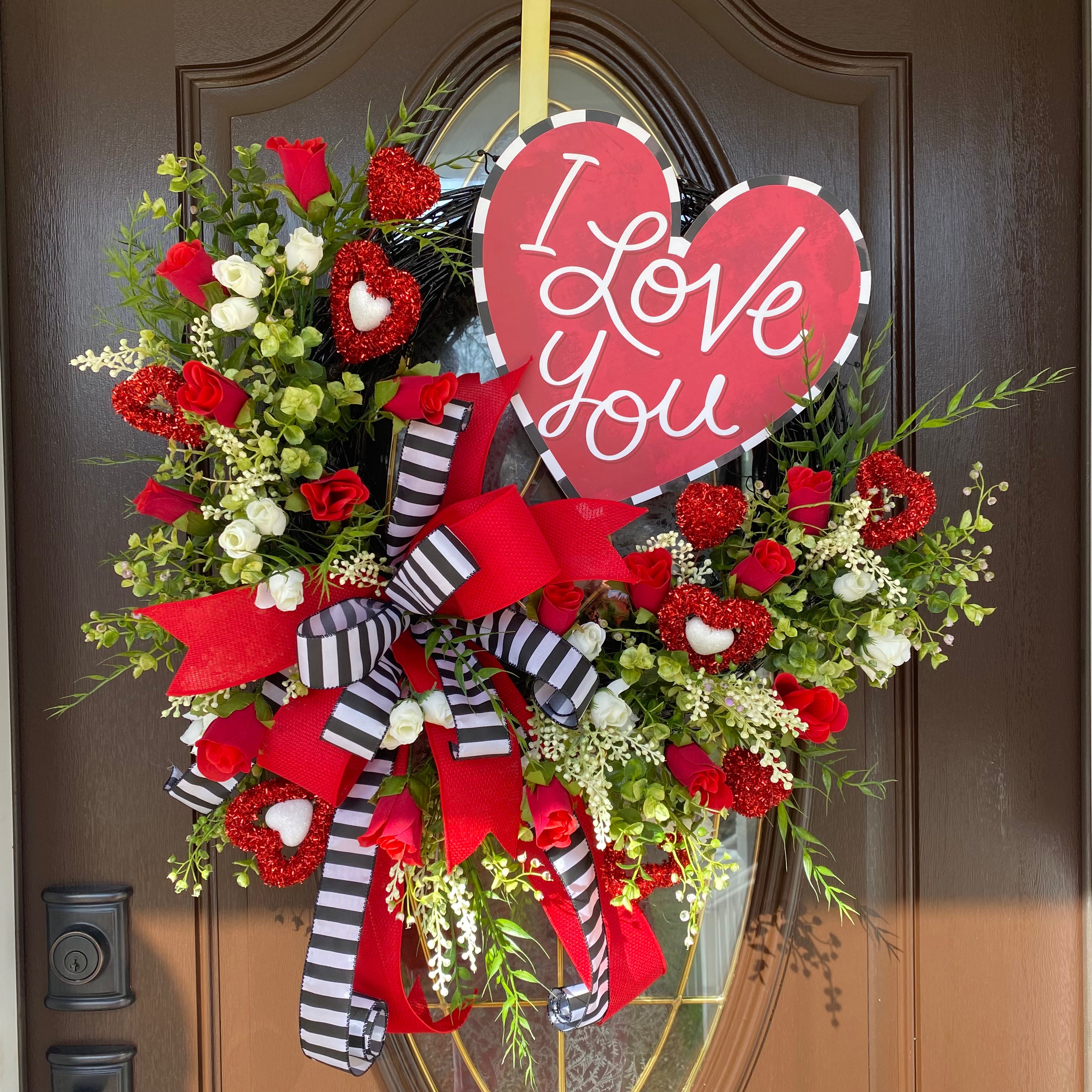 Valentine Wreath, Will hotsell you be my Valentine Wreath